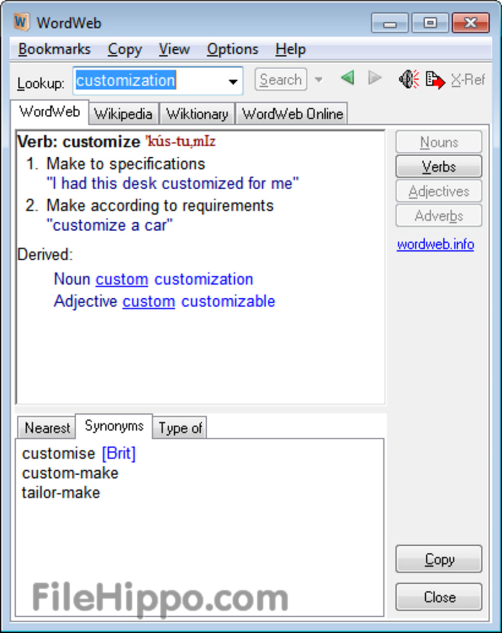 Download Wordweb Dictionary For Mac